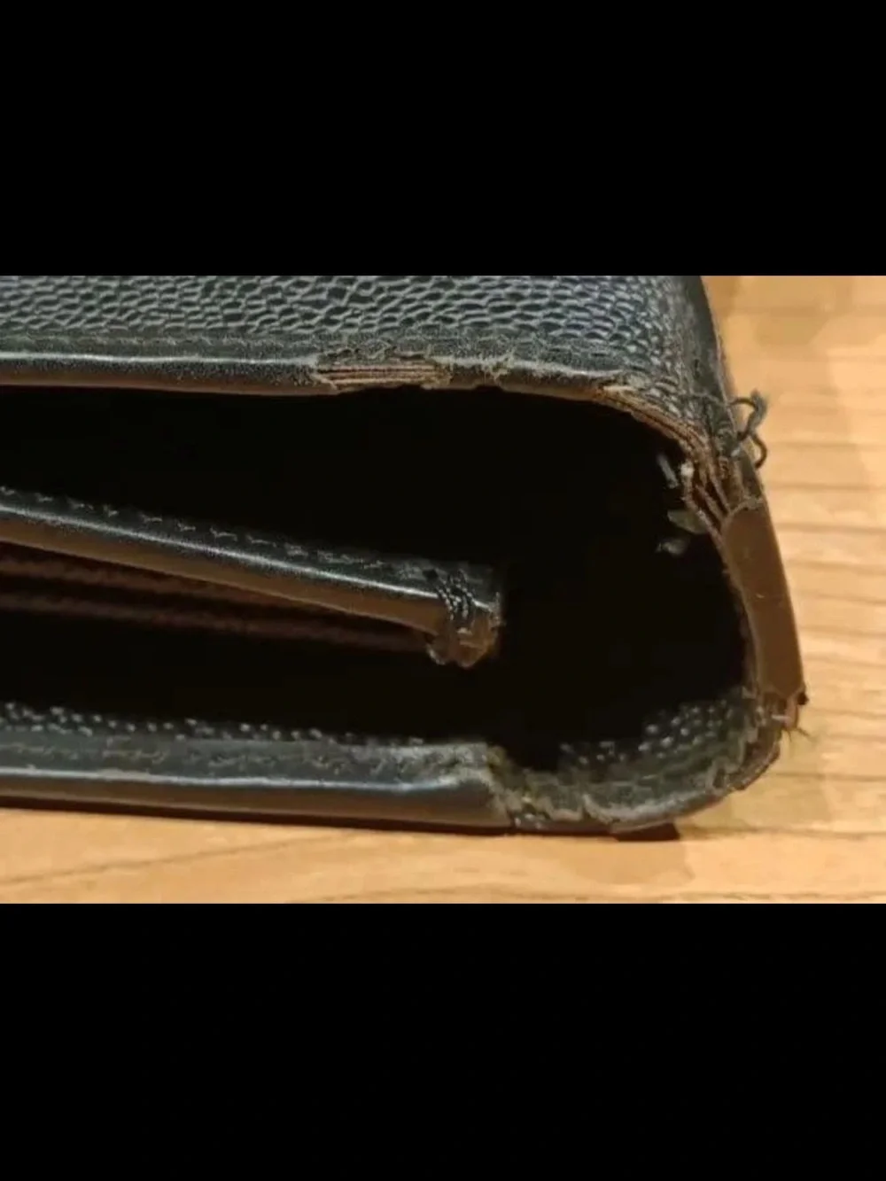 Mulberry Black Textured Leather Briefcase with Brass Lock